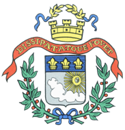 dissipat atque fovet - Wappen von Saarlouis